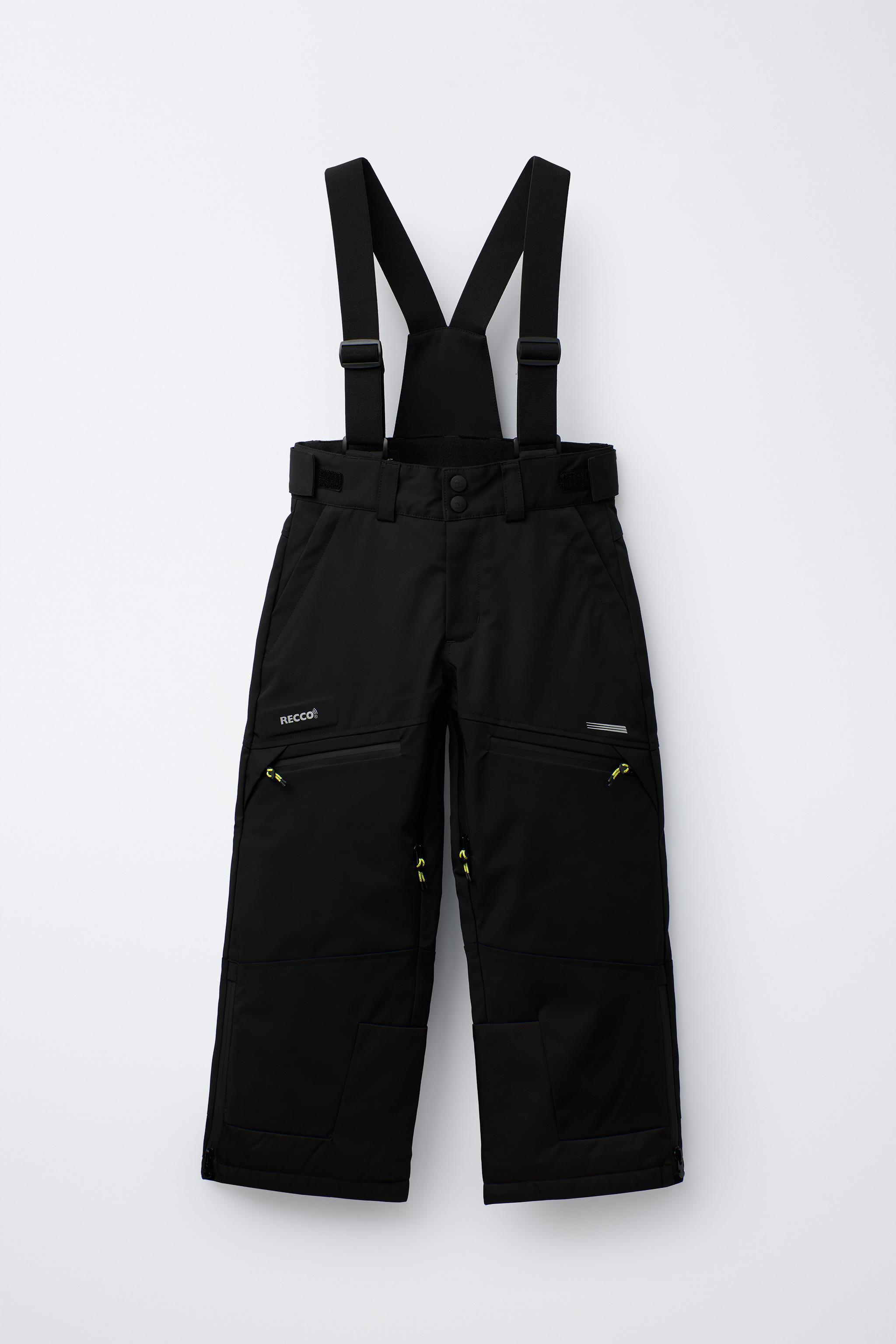 WATER RESISTANT AND WINDPROOF STRAP PANTS RECCO® SYSTEM SKI COLLECTION